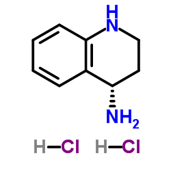 (4S)-1,2,3,4-Tetrahydro-4-quinolinamine dihydrochloride Structure