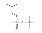 trimethyl-[methyl(2-methylpropoxy)phosphoryl]oxysilane结构式