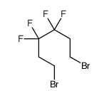 1,6-dibromo-3,3,4,4-tetrafluorohexane Structure