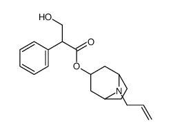 (8-prop-2-enyl-8-azabicyclo[3.2.1]octan-3-yl) 3-hydroxy-2-phenylpropanoate Structure