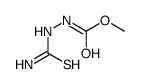 methyl N-(carbamothioylamino)carbamate Structure