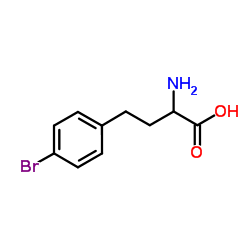 2-Amino-4-(4-bromophenyl)butanoic acid structure