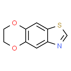 [1,4]Dioxino[2,3-f]benzothiazole,6,7-dihydro-(9CI) Structure