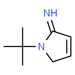 2H-Pyrrol-2-imine,1-(1,1-dimethylethyl)-1,5-dihydro-(9CI)结构式