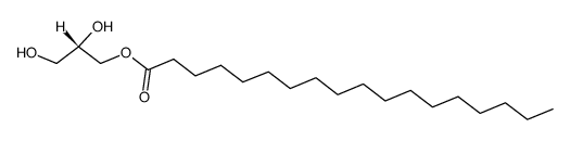 1-硬脂酰基-sn-甘油结构式