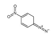 Diazobenzene, 4-nitro- structure