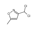 3-dichloromethyl-5-methyl-isoxazole Structure