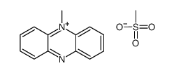 methanesulfonate,5-methylphenazin-5-ium Structure