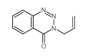 1,2,3-Benzotriazin-4(3H)-one,3-(2-propen-1-yl)- Structure