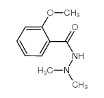 2-methoxy-n',n'-dimethylbenzohydrazide Structure