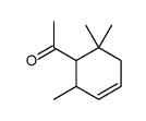 1-(2,6,6-trimethyl-3-cyclohexen-1-yl)ethan-1-one Structure