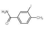3-iodo-4-methylbenzamide Structure