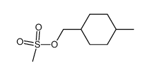 (4-methylcyclohexyl)methyl methanesulfonate Structure