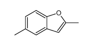 2,5-dimethylbenzofuran Structure