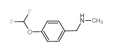 N-[4-(DIFLUOROMETHOXY)BENZYL]-N-METHYLAMINE Structure