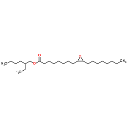2-ethylhexyl epoxyoctadecanoate结构式