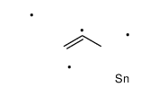 trimethyl(prop-1-en-2-yl)stannane结构式