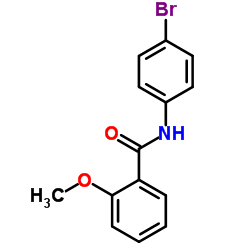 N-(4-Bromophenyl)-2-methoxybenzamide结构式