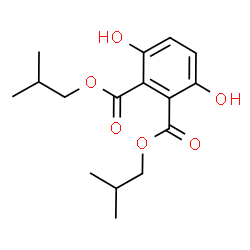 Diisobutyl 3,6-dihydroxyphthalate Structure