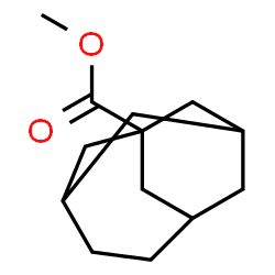 Tricyclo[4.3.1.13,8]undecane-1-carboxylic acid methyl ester Structure