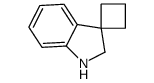 1',2'-dihydro-Spiro[cyclobutane-1,3'-[3H]indole]结构式