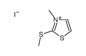 3-Methyl-2-(methylthio)thiazoliumiodide structure