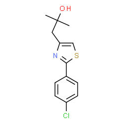 2-(4-Chlorophenyl)-α,α-dimethyl-4-thiazoleethanol picture