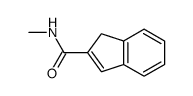 1H-Indene-2-carboxamide,N-methyl-结构式