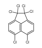 1,1,2,2,5,6-hexachloroacenaphthylene Structure