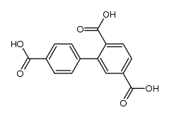2,4',5-tricarboxybiphenyl结构式
