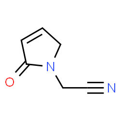 1H-Pyrrole-1-acetonitrile,2,5-dihydro-2-oxo-(9CI) Structure