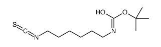 N-Boc-己胺异硫氰酸酯结构式