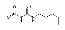 1-nitro-2-pentyl-guanidine Structure