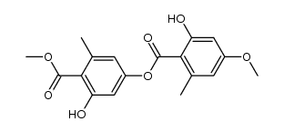 Evernsaeuremethylester Structure