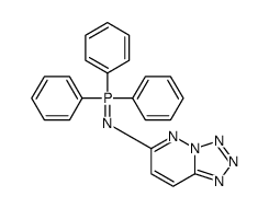 triphenyl(tetrazolo[1,5-b]pyridazin-6-ylimino)-λ5-phosphane Structure
