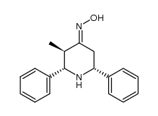 t(3)-methyl-r(2),c(6)-diphenylpiperidin-4-one结构式
