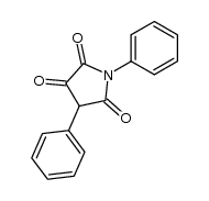 1,4-diphenyl-pyrrolidine-2,3,5-trione Structure