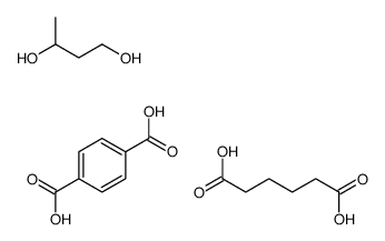butane-1,3-diol,hexanedioic acid,terephthalic acid Structure