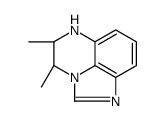 4,5-dimethyl-5,6-dihydro-4H-imidazo[1,5,4-de]quinoxaline结构式