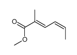 methyl 2-methylhexa-2,4-dienoate结构式