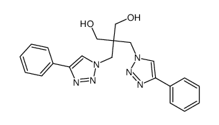 2,2-bis[(4-phenyltriazol-1-yl)methyl]propane-1,3-diol Structure