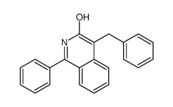 4-benzyl-1-phenyl-2H-isoquinolin-3-one结构式