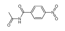 N-acetyl-4-nitrobenzamide结构式