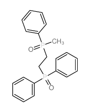 (2-diphenylphosphorylethyl-methyl-phosphoryl)benzene Structure