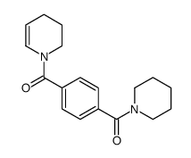 [4-(3,4-dihydro-2H-pyridine-1-carbonyl)phenyl]-piperidin-1-ylmethanone结构式