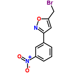 5-(Bromomethyl)-3-(3-nitrophenyl)-1,2-oxazole picture