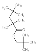2,2-dimethylpropyl 2,2,4,4-tetramethylpentanoate结构式