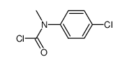 N-(4-chlorophenyl)-N-methylcarbamyl chloride Structure