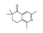 1,3,6,6-tetramethyl-7,8-dihydroisoquinolin-5-one Structure