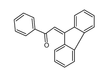 2-fluoren-9-ylidene-1-phenylethanone结构式